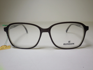 A18☆未使用 定価1.8万 当時物 RONSON ロンソン メガネフレーム 眼鏡 めがね デッドストック レトロ ビンテージ 90's 80's☆