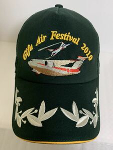 即決/GIFU AIR FESTIVAL2010/岐阜エアフェスティバル 2010記念キャップ/帽子/航空祭/航空自衛隊/岐阜基地/フリーサイズ/②/経年