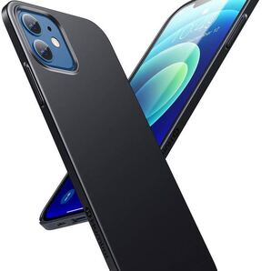 iPhone 12 iPhone 12 Pro ケース 6.1インチ Qi充電対応 全面保護 耐衝撃 ブラック