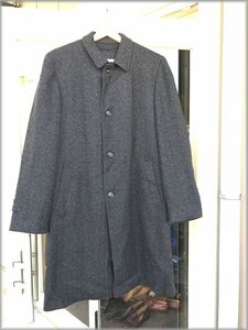 ★BOND CLOTHES　ビンテージ　60s　ツイードコート　ユニオンチケット★検 チェスターコート ジャケット ウール USA製