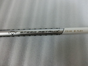 ★キャロウェイゴルフ SPEED METRLIX 75HB-S 値下げ交渉可・中古★I 950