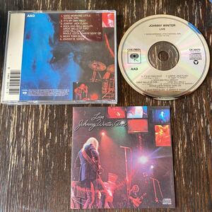 ジョニーウィンター　ライブ CD johnny winter live