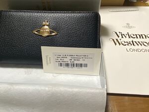 最短発送☆ヴィヴィアンウエストウッド メンズ 長財布 立体オーブ 女性にも☆