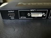 HDMI-DVI Switch JACKALL ジャッカル JK-108A　中古品_画像6