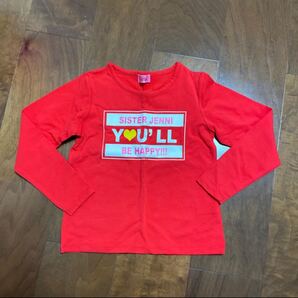 ★新品★ジェニィ★長袖Tシャツ★120★赤★