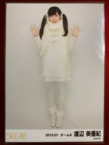 NMB48 渡辺美優紀 生写真 SKE48 2015.01 月別 ランダム 