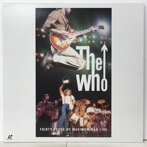 (LD-324) THE WHO/ THIRTY YEARS OF MAXIMUM R&B LIVE 1965-1989, 2枚組156分収録