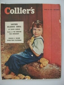 大判米国雑誌　コリアーズ　magazine Collier's 1948 April 10