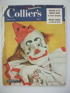 大判米国雑誌　コリアーズ　magazine Collier's 1949 April 9
