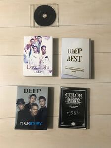 DEEP 初回限定DVDセット3枚 COLORおまけDVD