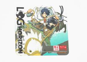 ★同梱可能★ ログホライズン 『 クリアコースター 』 角★コミ 2013夏 ゲーマーズ 橙乃ままれ ハラ カズヒロ
