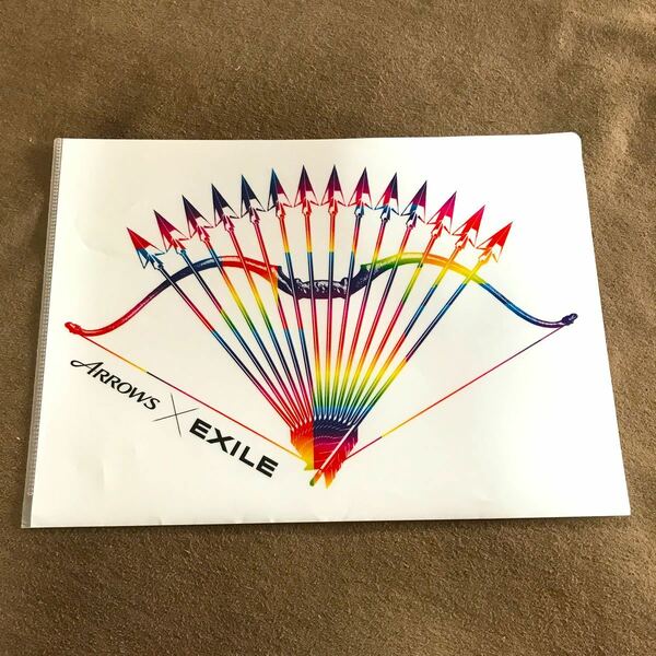 EXILE ×ARROWS クリアファイル