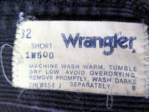 Wrangler　80's　ヴィンテージ　ラングラー　コーデュロイパンツ　グレー　W32ｘL28　USA製　mbc-213_画像5