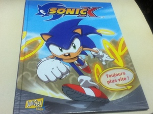 漫画 コミック ソニック・ザ・ヘッジホッグ SONIC X 4巻 TOUJOURS PLUS VITE !