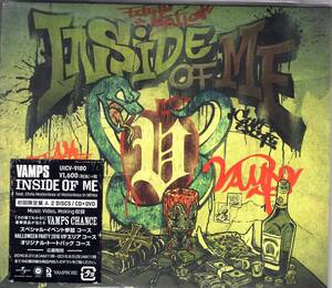 VAMPS 　INSIDE OF ME feat. Chris Motionless of Motionless In White (初回限定盤A)(DVD付) このシングルで、新境地を切り拓く!