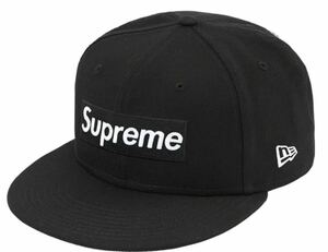 新品 2021SS SUPREME Champions Box Logo New Era シュプリーム 帽子 7 3/8 ボックスロゴ ニューエラキャップ BLACK Supreme