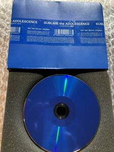 【送料無料】サブライム・ジ・アドレッセンス　限定版　12cmCD とパソコン用の 8cm ミニ・ディスク付き