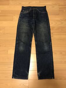 USA製☆90s Levi's 505-0217／リーバイスオリジナルビンテージ W31 90年代94年製 濃紺デニムパンツ ジッパーフライジーンズ 裏525 股下長め