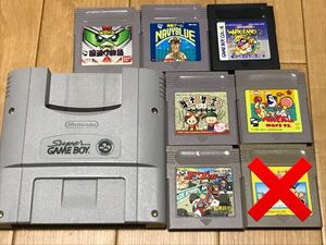 スーパーゲームボーイ スーファミ ゲームボーイ ソフト