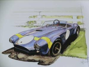 bowイラスト-145// シェルビー コブラ 289 / Shelby Cobra 289