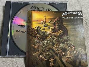 HELLOWEEN - WALLS OF JERICHO 86年 COMBAT/NOISE盤 廃盤 レア盤