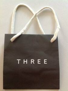 【ショッパー】 THREEの紙袋 新中古