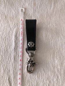 シルバー925 SKUll CIip BeltlooP キーフック