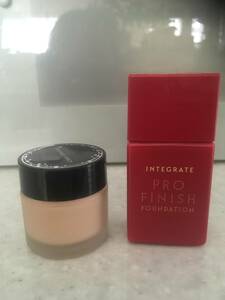  Integrate Pro fenishu liquid foundation oak ru10 Integrate gray si. moist cream foundation 