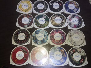 PSPソフト ジャンク 16枚セット