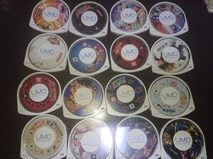 PSPソフト ジャンク 16枚セット