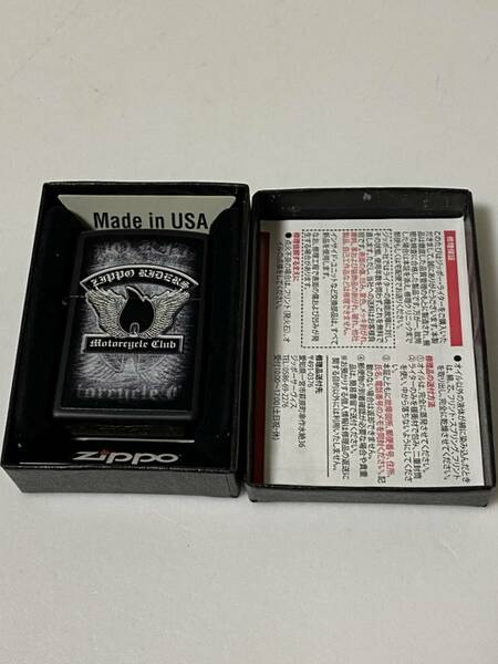 Zippo ジッポー　reders motoregele club　ライター