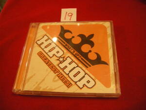 ⑲CD!　WHAT'S UP？ / HIP　HOP GREATEST HITS! / ヒップホップ 　２枚組