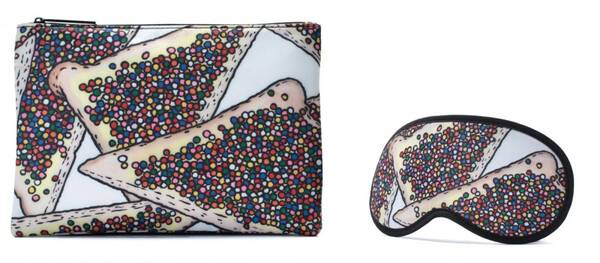カンタス航空ビジネスクラスアメニティキット Qantas ASPAR Fairy Bread by Billie Justice Thomson
