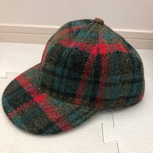 ア ベイシング エイプ×ハリスツイード A BATHING APE×HARRIS TWEED ベースボールキャップ 