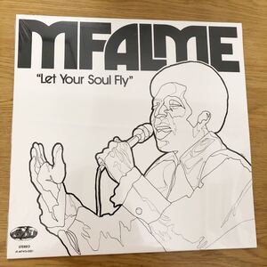 Mfalme - Let Your Soul Fly(LP) 新品 Jimmie Raye/The Soul Thing