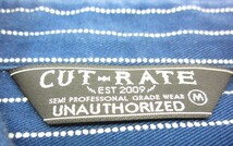 CUT-RATE TRUCKERS ストライプ シャツ M メンズ 衣類 ＃UF2798　_画像4