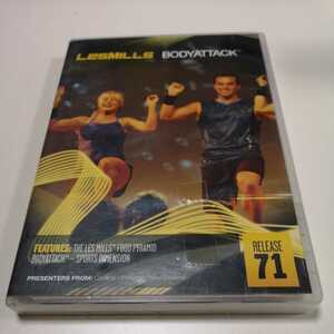 再生検査済！正規品 レスミルズ lesmills ボディアタック 71 教習用 DVD CD ノート リーボック コナミ ダイエット 筋トレ エアロ 脂肪燃焼