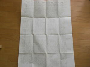 本線機関車運行図表(旅客)　昭和59年2月1日改正　●国鉄・ダイヤグラム?