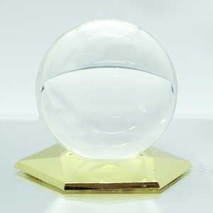 高透明度 天然本水晶玉　直径35mm 重量59g z-063