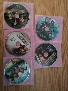 早いもの勝ち パイレーツ・オブ・カリビアン DVD 5点セット 国内正規品 未再生