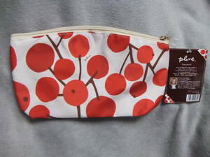  tag attaching unused! pouch Large pouch . inside .. prime pattern Plime inset attaching polyester * tote bag * lunch back cosme w27×h16.