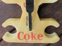 Vintage Coca-Cola Plastic Bottle Carrier / ヴィンテージ コカコーラ プラスチック製ボトルキャリー_画像6