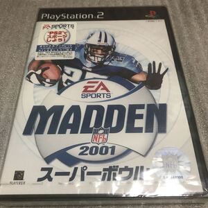 ◆新品未開封 マッデンNFLスーパーボウル2001　PS2 EAスポーツ　アメフト