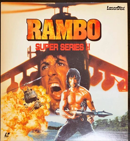 RAMBO 怒りの脱出　2枚組 レーザーディスク