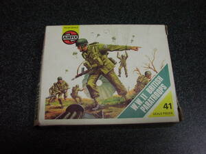 Airfix HO/OO WW2 British Paratroops 　 プラモデル