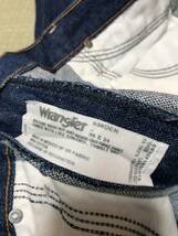 Wrangler ラングラー W36 MEXICO製 メキシコ 936DEN 新品未使用 デニム ジーンズ 濃紺 ZIP UP 希少 レア 廃盤 人気 定番 メンズ アメカジ_画像3