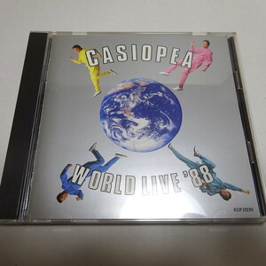 即決 CD「ワールド・ライブ 88」カシオペア/CASIOPEA（H33P-20285）