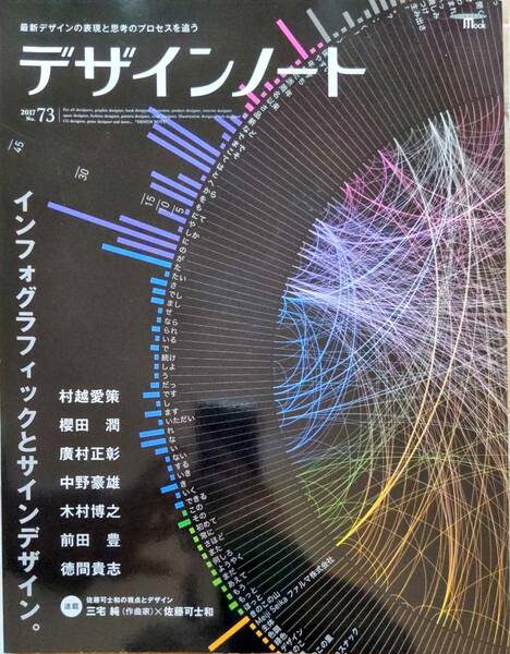 古本：デザインノート No.73: 最新デザインの表現と思考のプロセスを追う