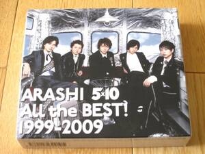  гроза ARASHI 5×10 All the BEST! 1999-2009 3CD * прекрасный товар *