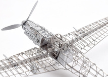 《完成度高い》飛行機 小型 模型 DIY 組み立て パズル ギフト インテリア_画像5